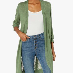NWOT Jasper women’s 3/4 length sleeve duster, willow green, size M